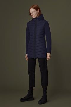 Chamarras Canada Goose Mujer Mexico - HyBridge Prendas De Punto Azul Marino VL2308465